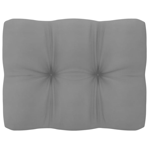 3 pcs conjunto lounge de jardim c/ almofadões pinho maciço - Image 7
