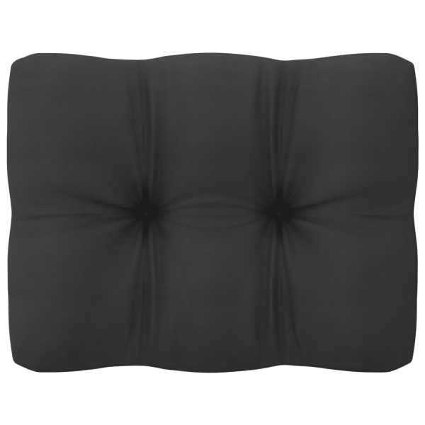 3 pcs conjunto lounge de jardim c/ almofadões pinho maciço - Image 8