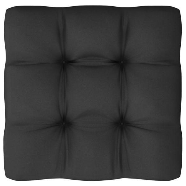 4 pcs conjunto lounge de jardim c/ almofadões pinho maciço - Image 7