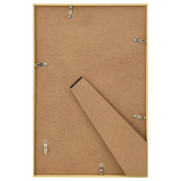 Molduras para mesa 3 pcs 21x29,7 cm MDF dourado - Image 6