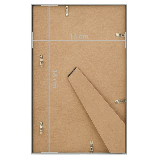 Molduras para mesa 3 pcs 13x18 cm MDF prateado - Image 8