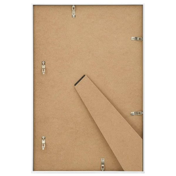 Molduras para mesa 5 pcs 21x29,7 cm MDF branco - Image 6