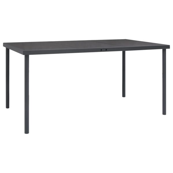 5 pcs conjunto de jantar para exterior aço - Image 3