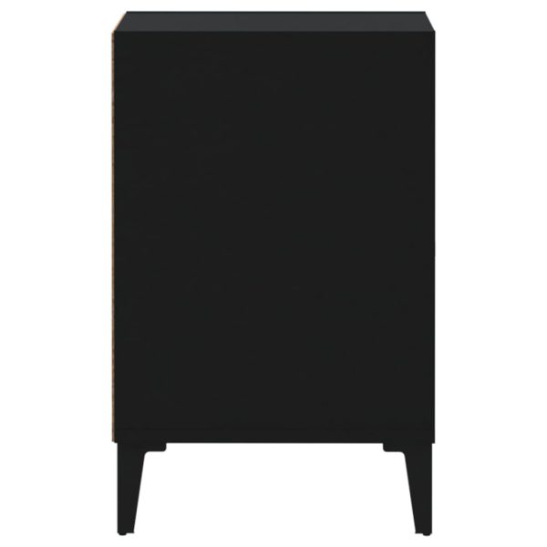Móvel de TV 100x35x55 cm madeira processada preto - Image 7