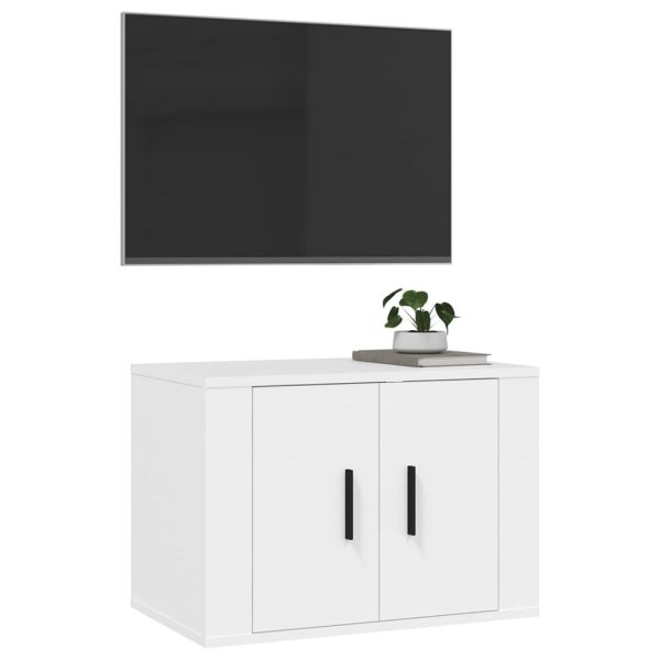 Móvel de TV para parede 57x34,5x40 cm branco - Image 4