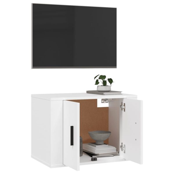 Móvel de TV para parede 57x34,5x40 cm branco - Image 5