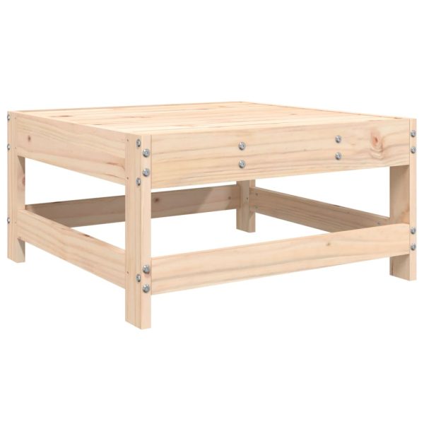 5 pcs conjunto lounge de jardim madeira de pinho maciça - Image 5