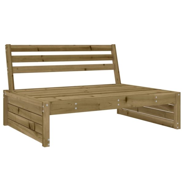 2 pcs conjunto lounge de jardim madeira de pinho impregnada - Image 3