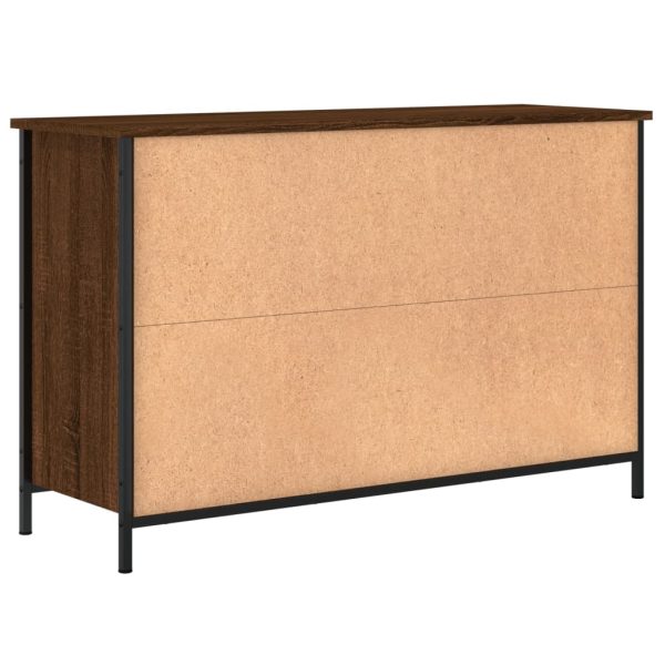 Móvel de TV 100x35x65 cm derivados de madeira carvalho castanho - Image 8