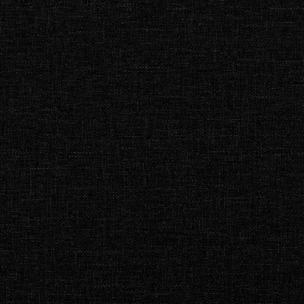 Cadeira de massagens reclinável com apoio de pés tecido preto - Image 10