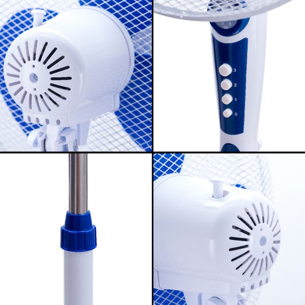 VENTILADOR DE PIE AVANT 16" 45W 40CM - BASE REDONDA - Image 5
