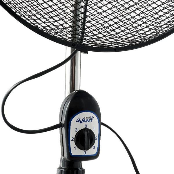 VENTILADOR INDUSTRIAL AVANT 18" - 70W - 45CM - REJILLA NEGRA MESH - 1UD - Image 5