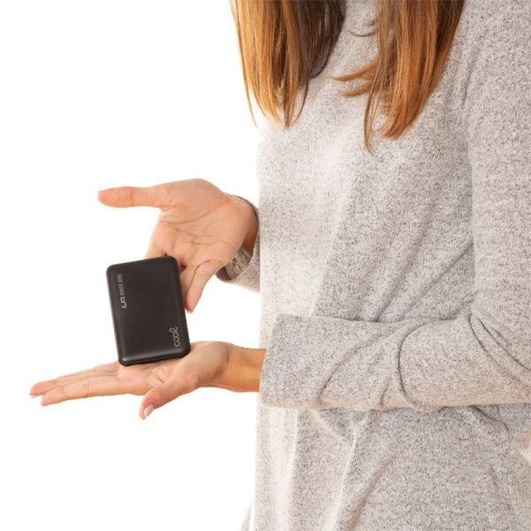Bateria Externa Power Bank 5000 mAh COOL Leather Negro - Image 4