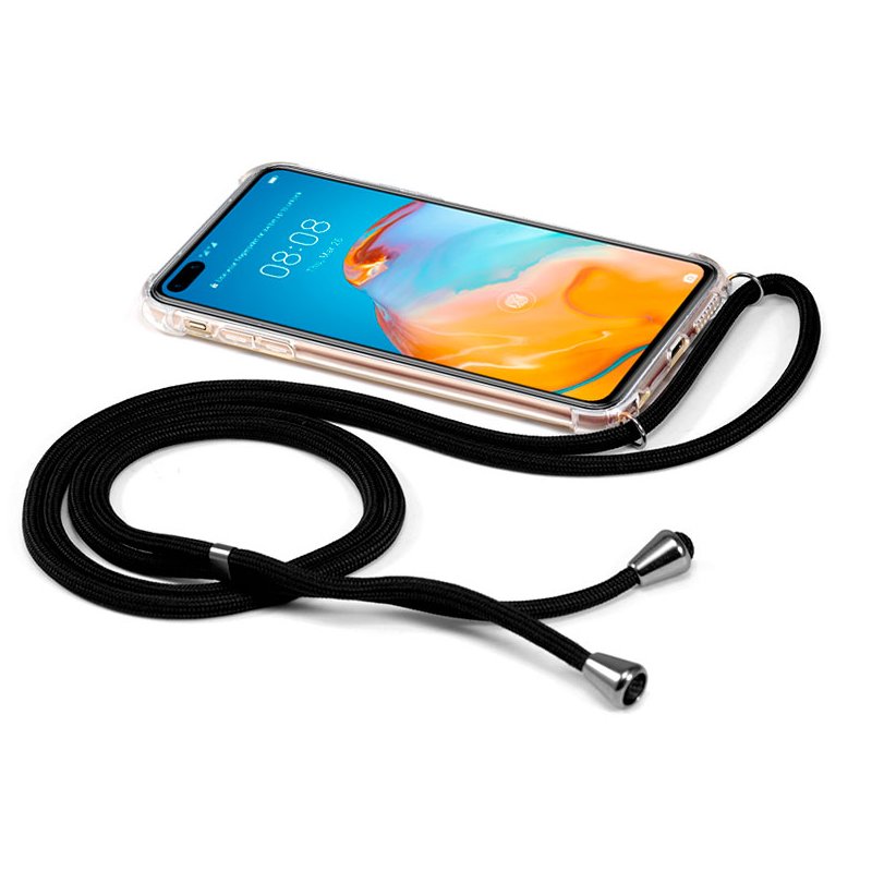 Carcasa COOL para Huawei P40 Cordón Negro - Image 2