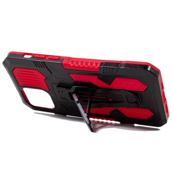 Carcasa COOL para iPhone 12 / 12 Pro Hard Clip Rojo - Image 3