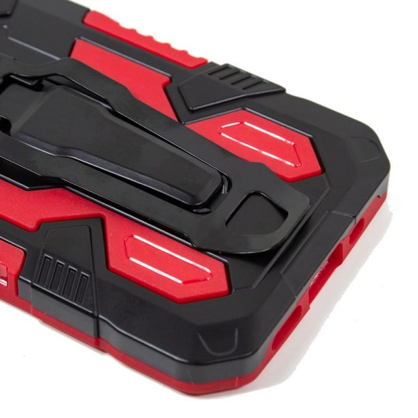 Carcasa COOL para iPhone 12 / 12 Pro Hard Clip Rojo - Image 4