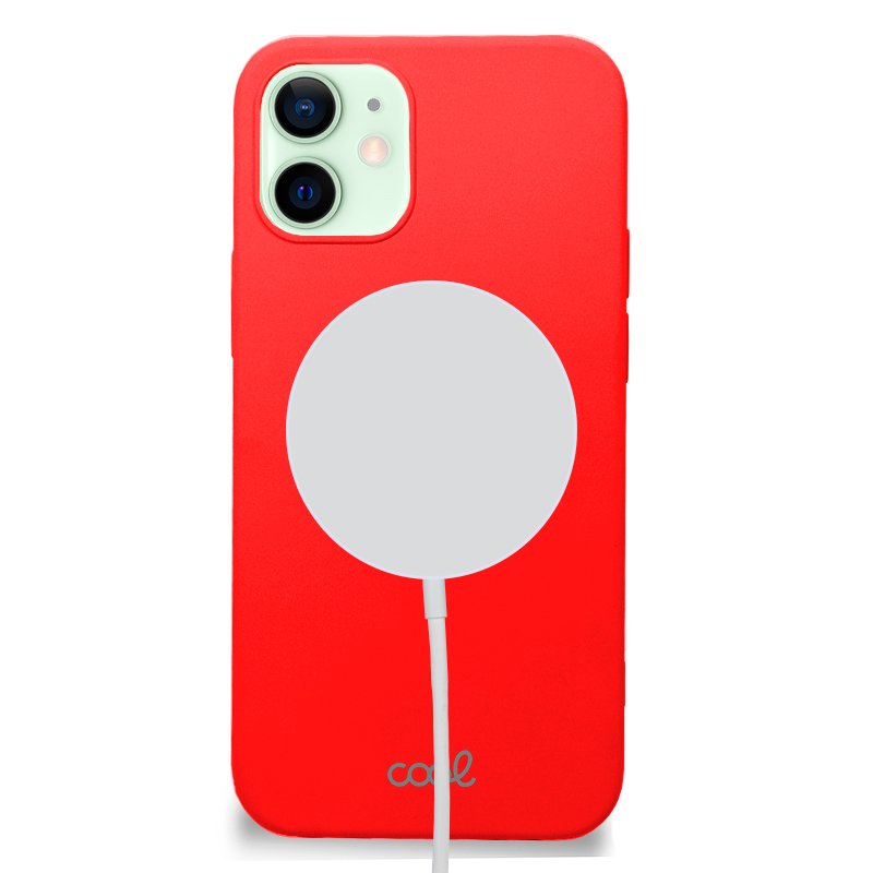 Carcasa COOL Para iPhone 12 / 12 Pro Magnética Cover Rojo - Image 3