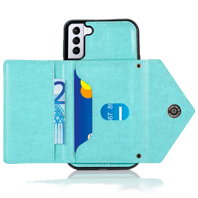 Carcasa COOL para Samsung G990 Galaxy S21 Colgante Wallet Mint - Image 4