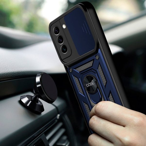 Carcasa COOL para Samsung S901 Galaxy S22 Hard Ring Marino - Image 3
