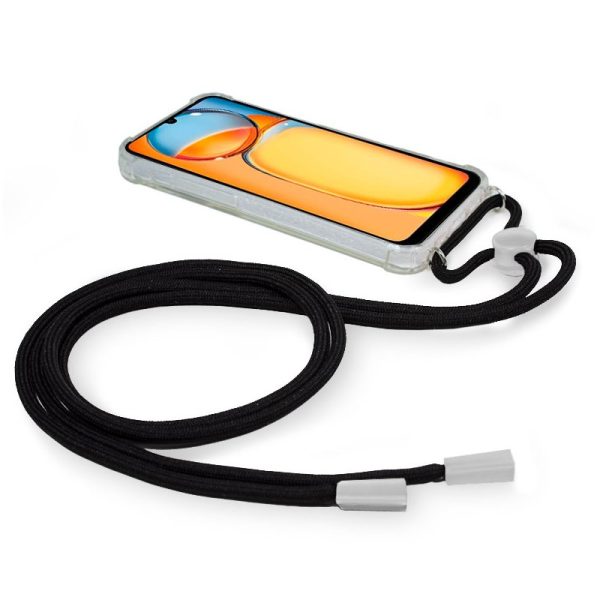 Carcasa COOL para Xiaomi Redmi 13C / Poco C65 Cordón Negro - Image 2