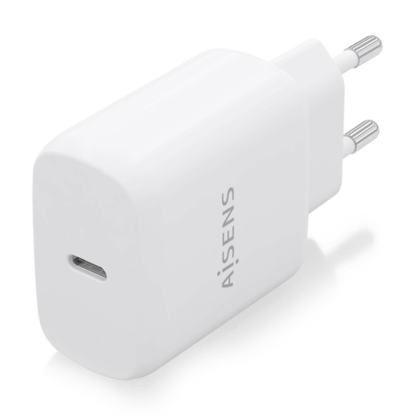 CARGADOR AISENS USB-C PD3.0 1 PUERTO 1XUSB-C 25W BLANCO