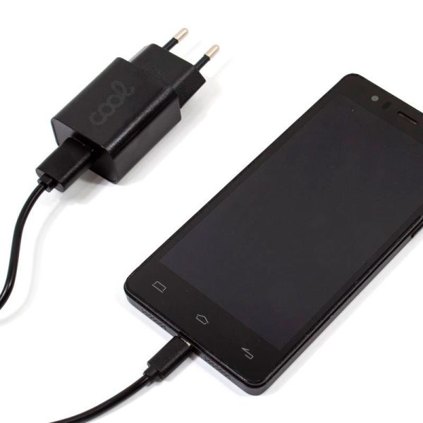Cargador Red Conector Micro-usb COOL Universal 2.1Amp Kit 2 en 1 Negro - Image 3