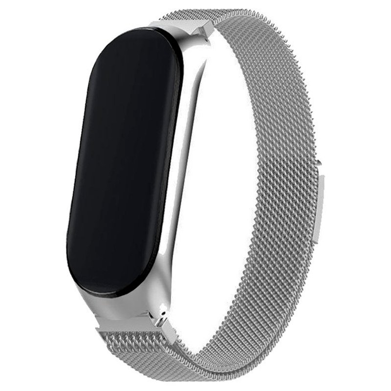 Correa COOL para Xiaomi Smart Band 8 Metal Plata - Image 2