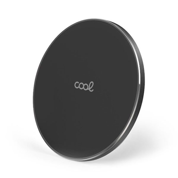 Dock Base Cargador Smartphones Inalámbrico Qi Universal COOL (Carga Rápida) Negro - Image 2