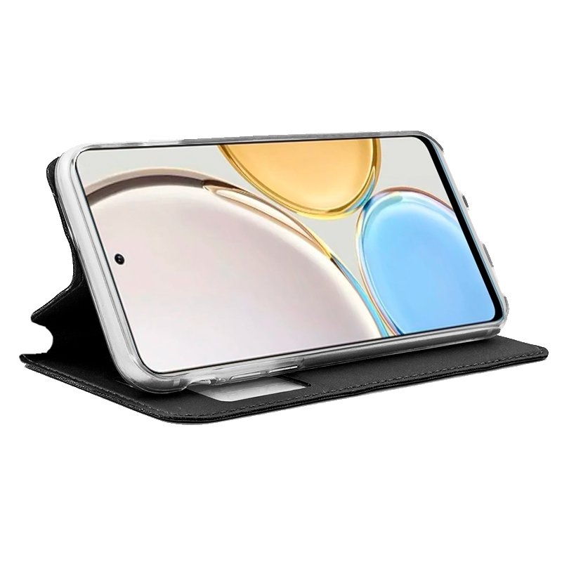 Funda COOL Flip Cover para Huawei Honor Magic 4 Lite Liso Negro - Image 2
