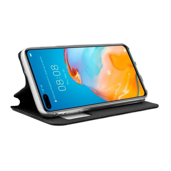 Funda COOL Flip Cover para Huawei P40 Pro Liso Negro - Image 2