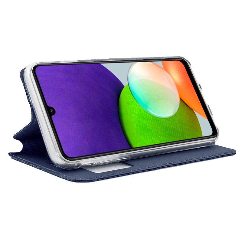 Funda COOL Flip Cover para Samsung A225 Galaxy A22 4G Liso Azul - Image 2