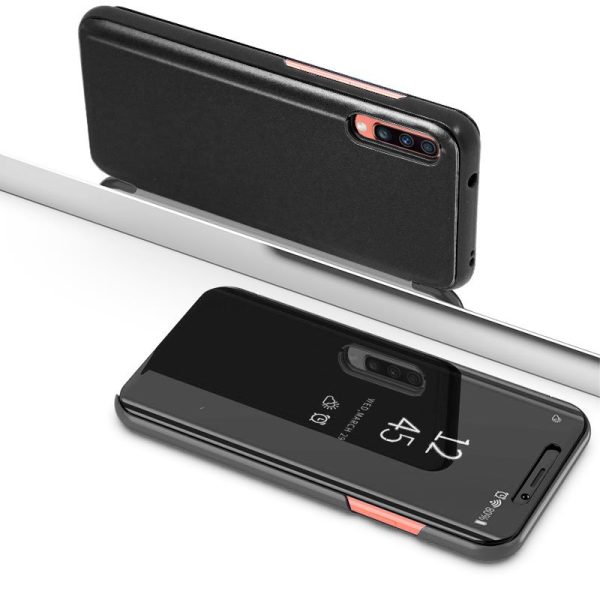 Funda COOL Flip Cover para Samsung A705 Galaxy A70 Clear View Negro - Image 3
