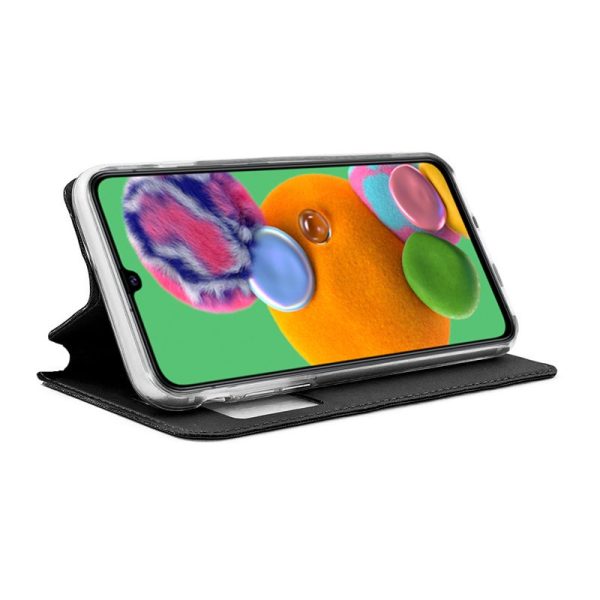 Funda COOL Flip Cover para Samsung A908 Galaxy A90 5G Liso Negro - Image 2