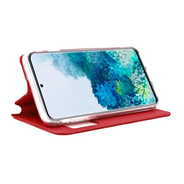 Funda COOL Flip Cover para Samsung G985 Galaxy S20 Plus Liso Rojo - Image 2