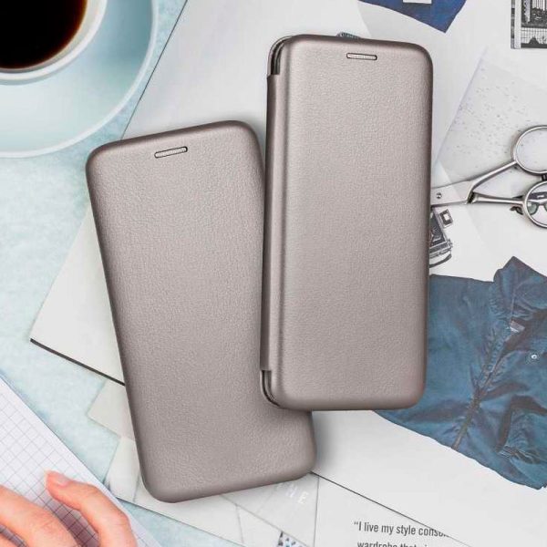 Funda COOL Flip Cover para Samsung S901 Galaxy S22 Elegance Plata - Image 6