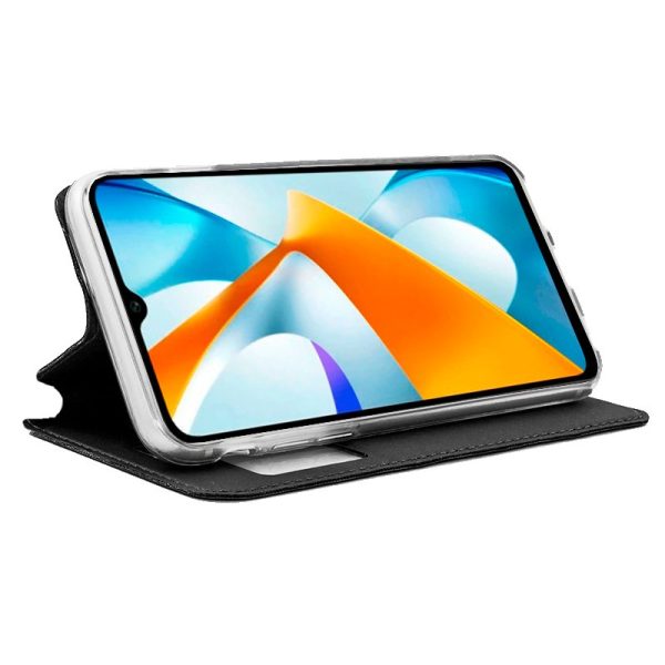 Funda COOL Flip Cover para Xiaomi Poco C40 Liso Negro - Image 2