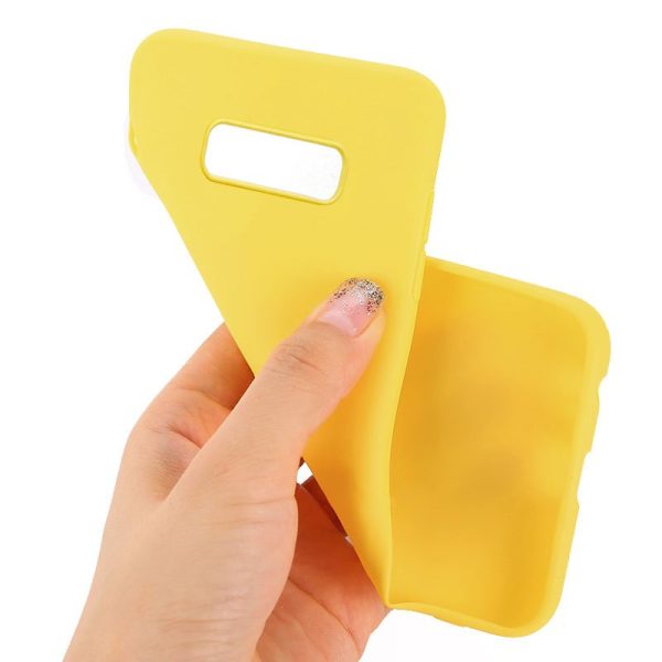 Funda COOL Silicona para Samsung G970 Galaxy S10e (Amarillo) - Image 2