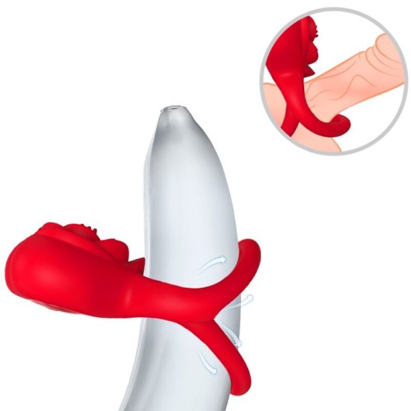 ARMONY - ANEL VIBRADOR CORAÇÃO VERMELHO - Image 2