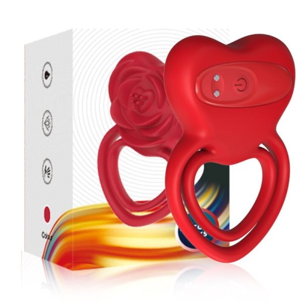 ARMONY - ANEL VIBRADOR CORAÇÃO VERMELHO - Image 5