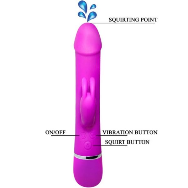 PRETTY LOVE VIBRADOR HENRY CON 12 MODOS DE VIBRACION Y FUNCION SQUIRT - Image 6