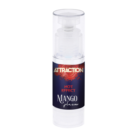 ATTRACTION LUBRICANTE EFECTO CALOR MANGO 50 ML - Image 2