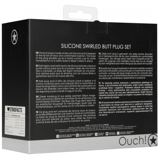 KIT DE PLUGS COLORIZADOS - NEGRO - Image 3