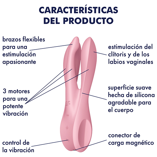 SATISFYER THREESOME 1 - ROSA - Image 8