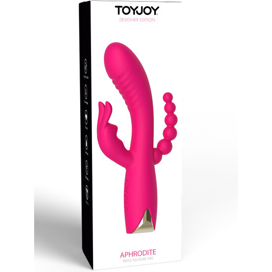 AFRODITA - TRIPLE VIBRADOR DE SILICONA - Image 2