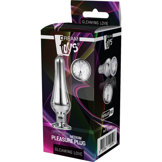 GLEAMING LOVE SILVER PLEASURE PLUG M - Image 5