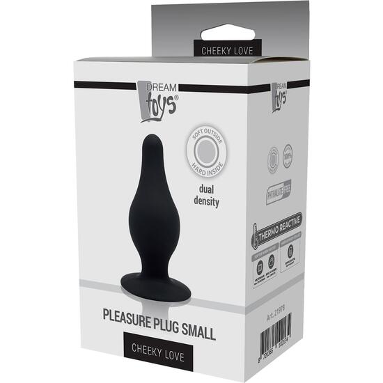 CHEEKY LOVE DUAL DENSITY PLEASURE PLUG S BLACK - Image 2