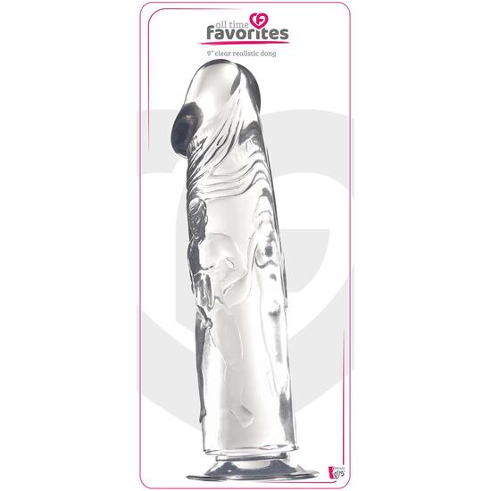 DREAM TOYS - ALL TIME FAVORITES DILDO TRANSPARENTE 22,8CM - Image 5