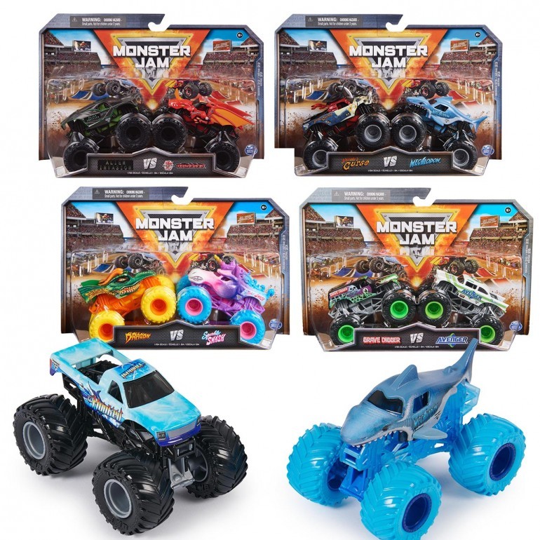 MONSTER JAM PACK DOBLE SURTIDOS 1:64 - Image 2