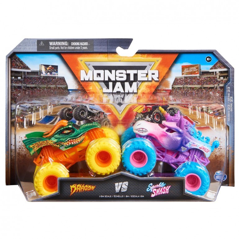 MONSTER JAM PACK DOBLE SURTIDOS 1:64 - Image 3