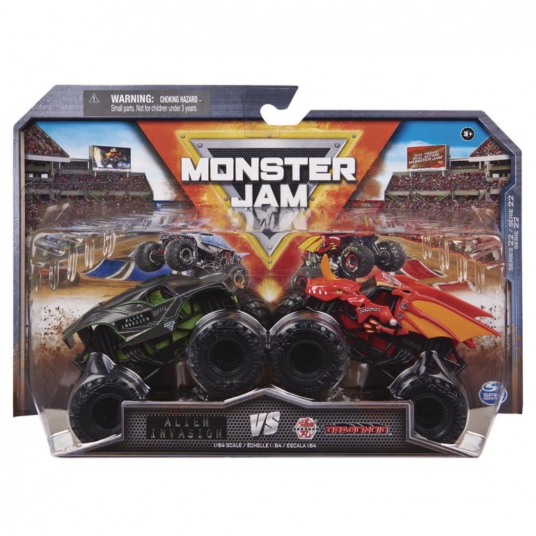 MONSTER JAM PACK DOBLE SURTIDOS 1:64 - Image 5